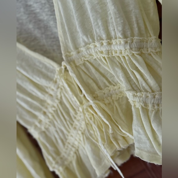 Let’s Go Blouse NWOT summertime lemonade - Picture 2 of 4